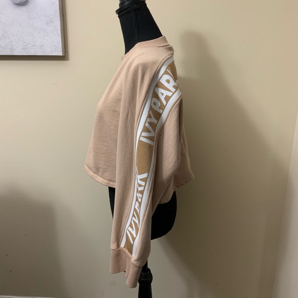 Ivy Park Cropped Logo Sweatshirt - Picture 3 of 7